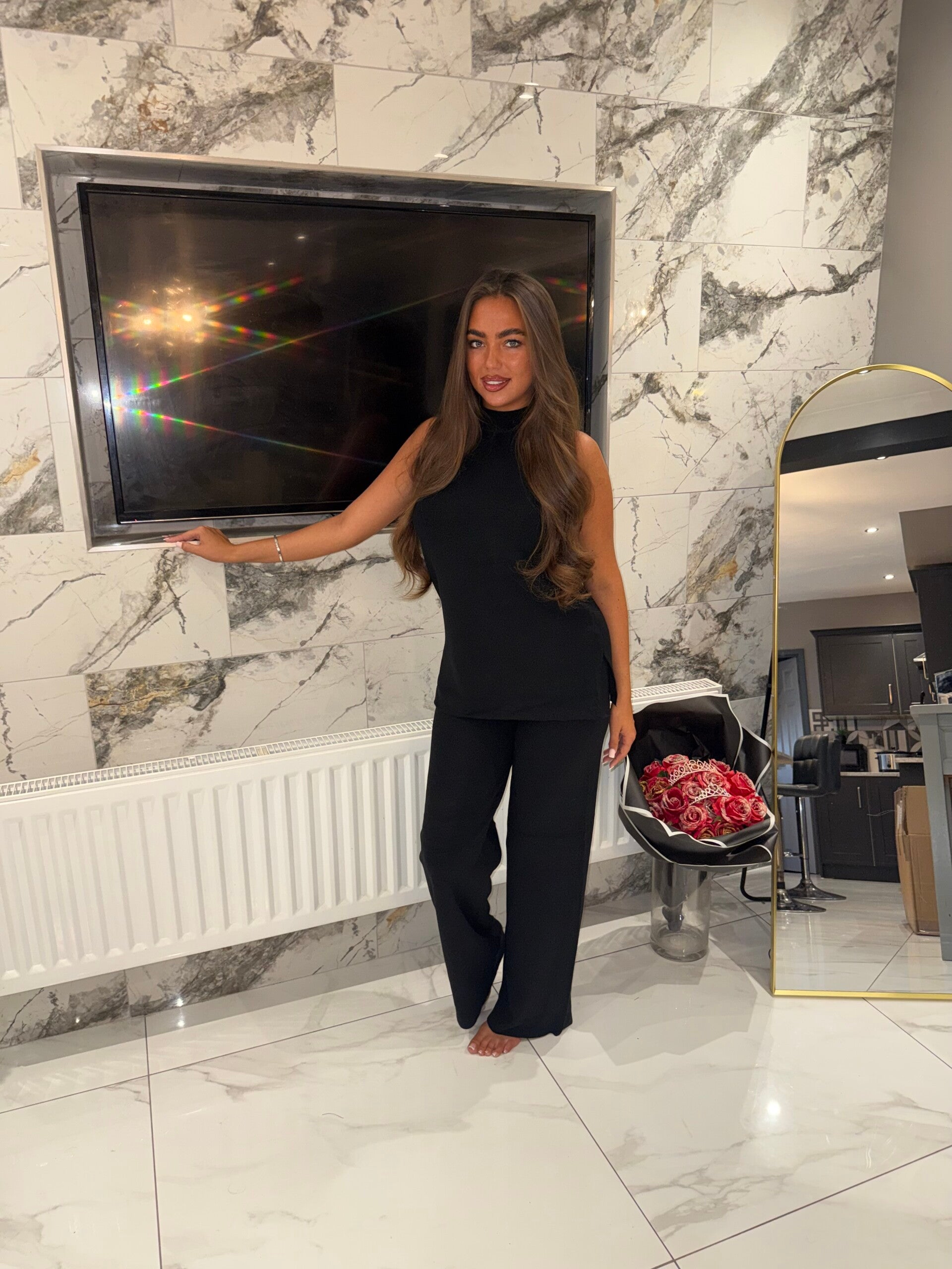 ‘ RUBY ‘ Soft Knit Trouser Co Ord