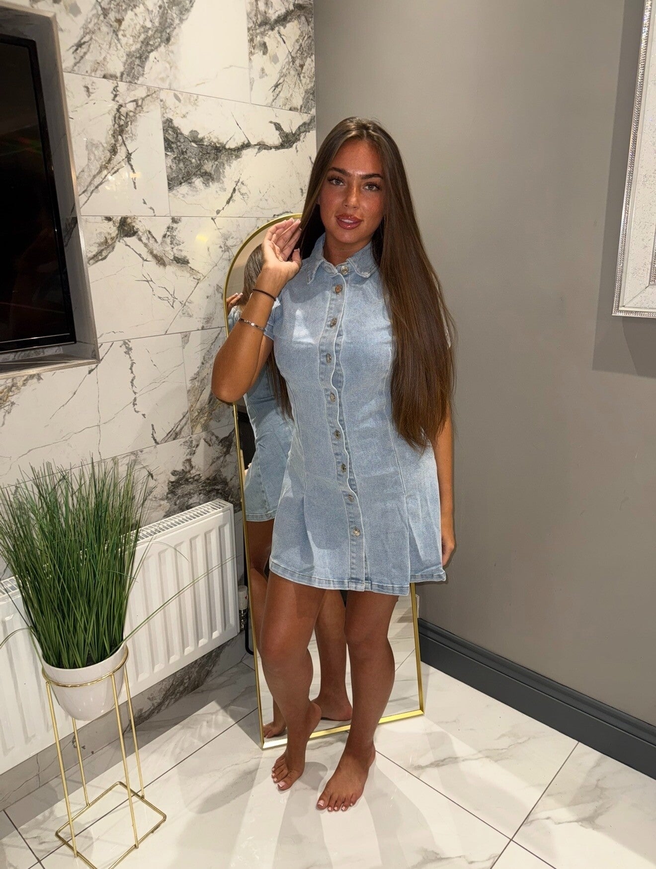 ‘ISABELLA’ Denim Dresses