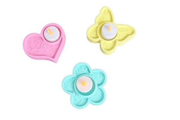 Frühlings Teelichter Set