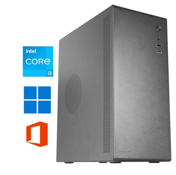 OFFICE BÜRO PC INTEL i3 | 8GB RAM | 512GB SSD | OFFICE 2024 | WINDOWS 11