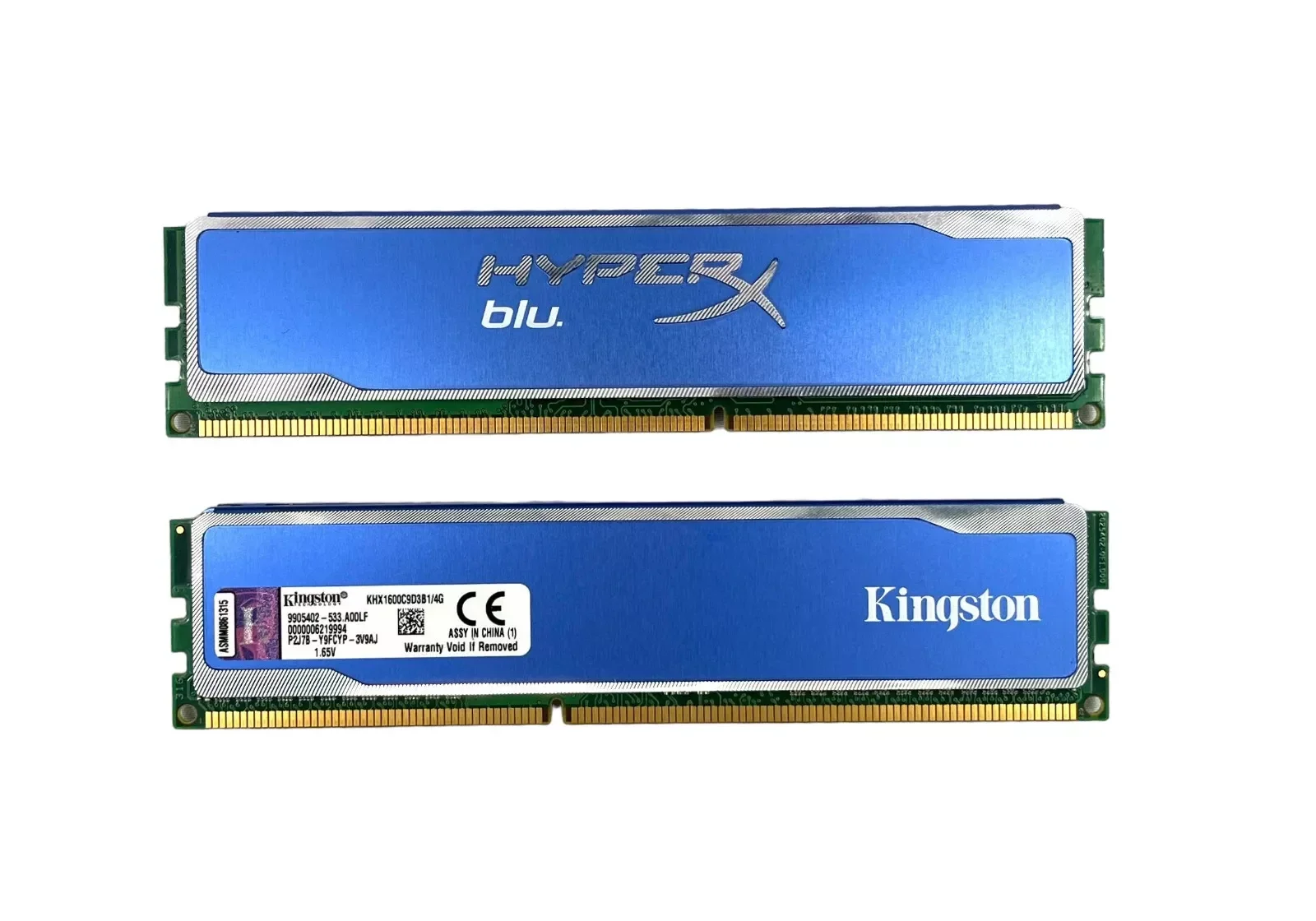 KINGSTON HYPERX Blu 8GB (2x4GB) KHX1600C9D3B1/4G DDR3 1600 MHz PC3-12800
