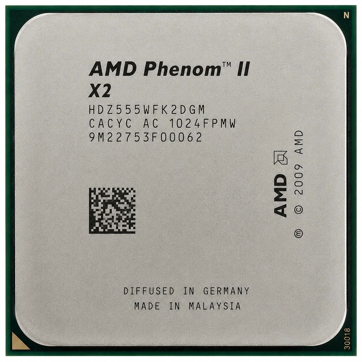 AMD Phenom II X2 555 2x 3.2GHz HDZ555WFK2DGM CPU Prozessor Sockel AM3 2C/2T