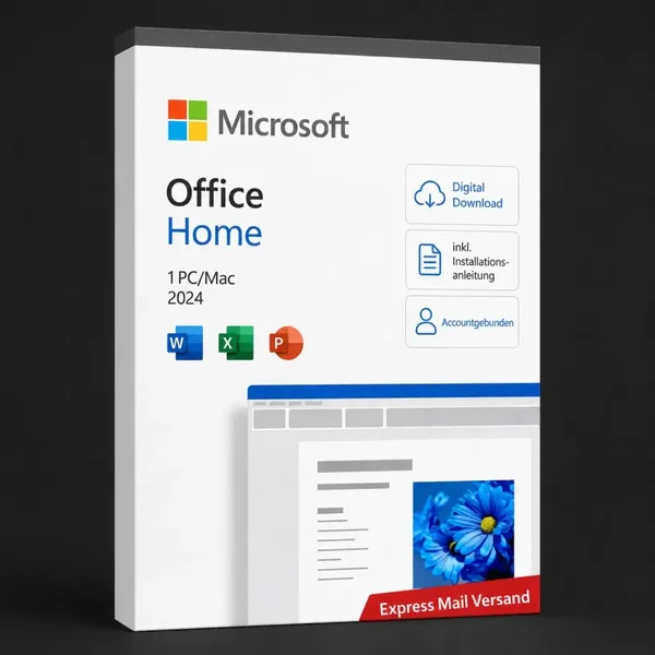[WINDOWS & MacOS] Microsoft Office 2024 Home PC/Mac ESD Bind Lebenslang Kein Abo Accountgebunden