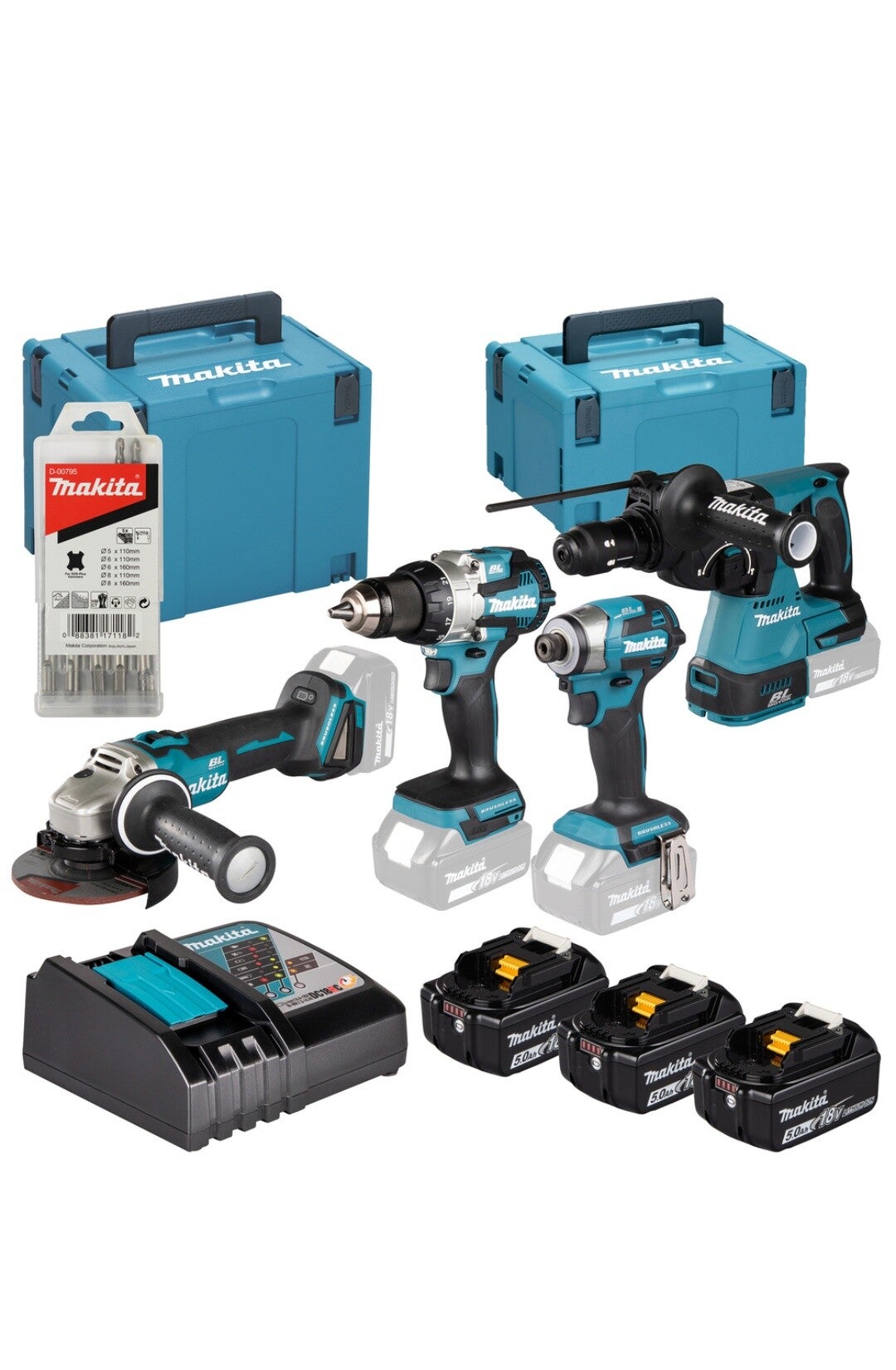 Makita Kombi Set DLX4196jx1 18V LXT