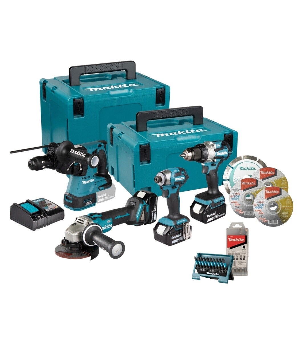 Makita Kombi Set DLX4196jx1 18V LXT