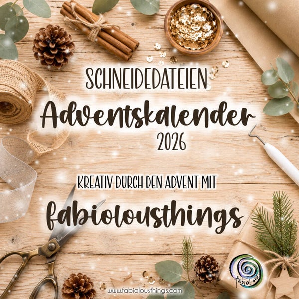 Schneidedateien-Adventskalender 2026