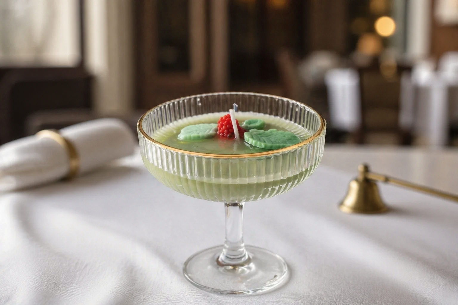 French Cocktail Martini Scented  Candle