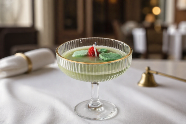 French Cocktail Martini Scented  Candle