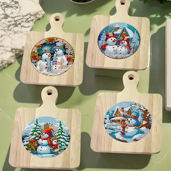 Holzbrettchen Weihnachtszeit Stückpreis