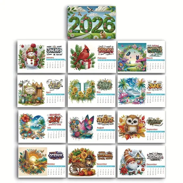 Tischkalender 2026 ( 2 )