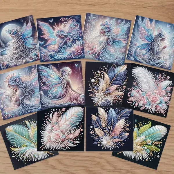 Grußkarten Zauberwald & Feen Stückpreis