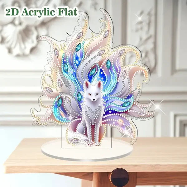 Dekoratives Standbild Neunschwänziger Fuchs