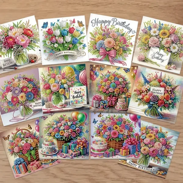 Grußkarten Geburtstag ( 2 ) Stückpreis