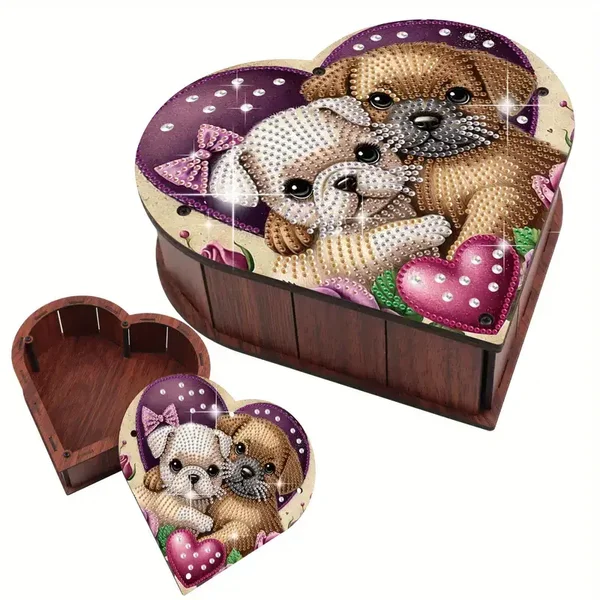 Aufbewahrungsbox süße Welpen