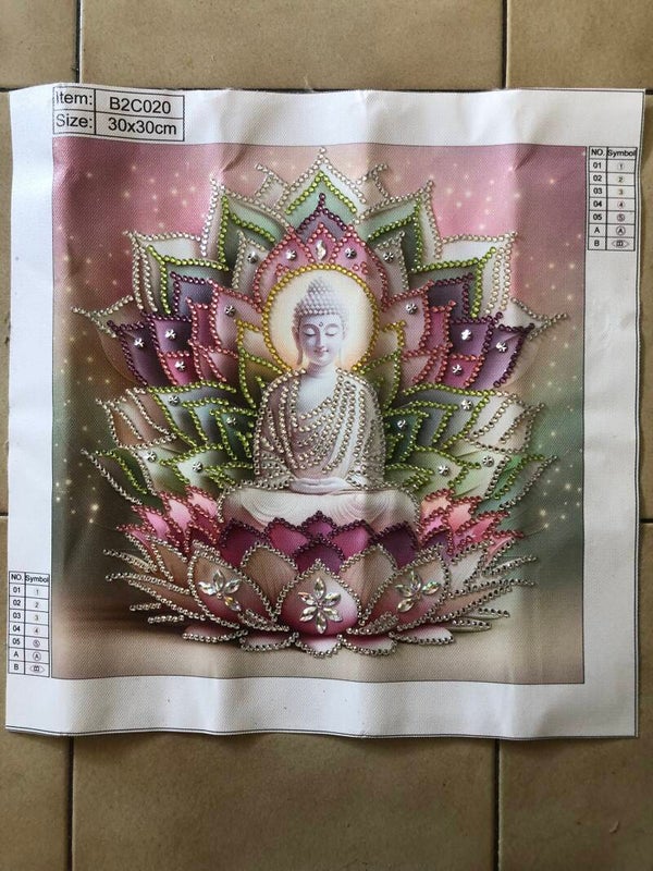 Bild Buddha Lotus