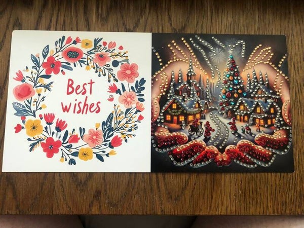Grußkarten Weihnachtslandschaft Stückpreis