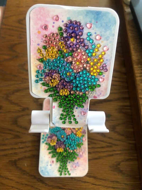 Verstellbarer Handhalter Blumenstrauß