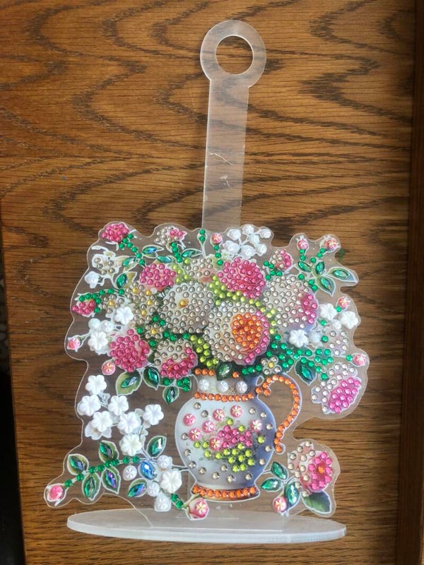 Küchenrollen - Toilettenpapier Rollenhalter Blumen