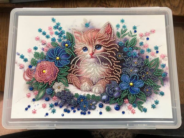 Aufbewahrungsbox Katze