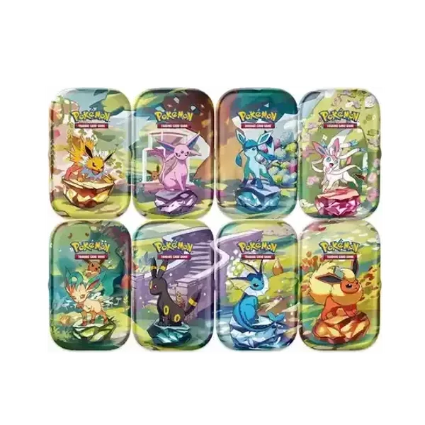 Prismatic Evolutions Mini Tin