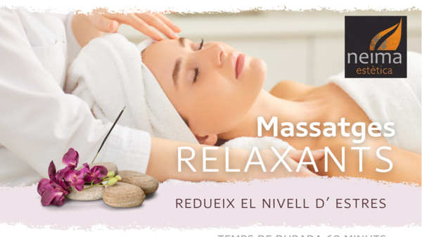 MASAJE RELAJANTE 1H Y 1/2