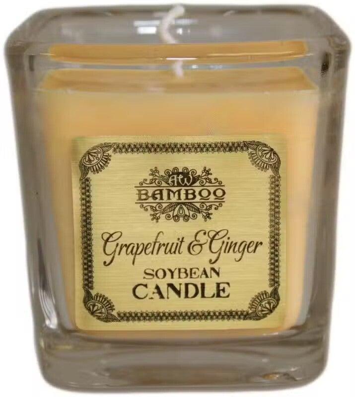 Velas de Cera de Soja - Pomelo y jengibre