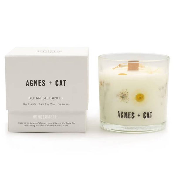 Vela de Soja Agnes & Cat Botanical Soy Candle - Still Waters of Windermere