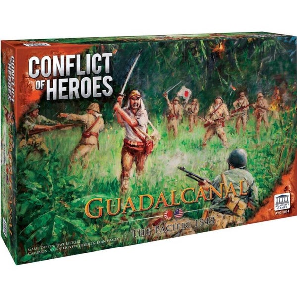 EPN  Conflict of Heroes: Guadalcanal The Pacific 1942 Bordspel