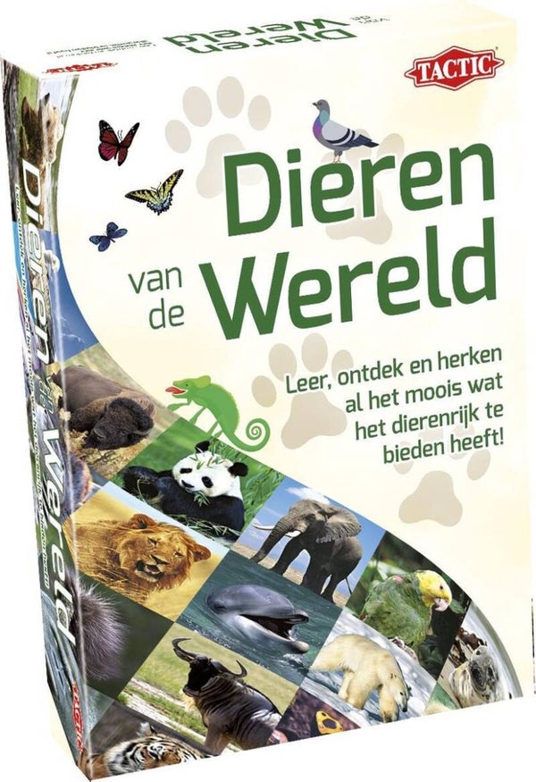 Kaartspel Dieren van de Wereld