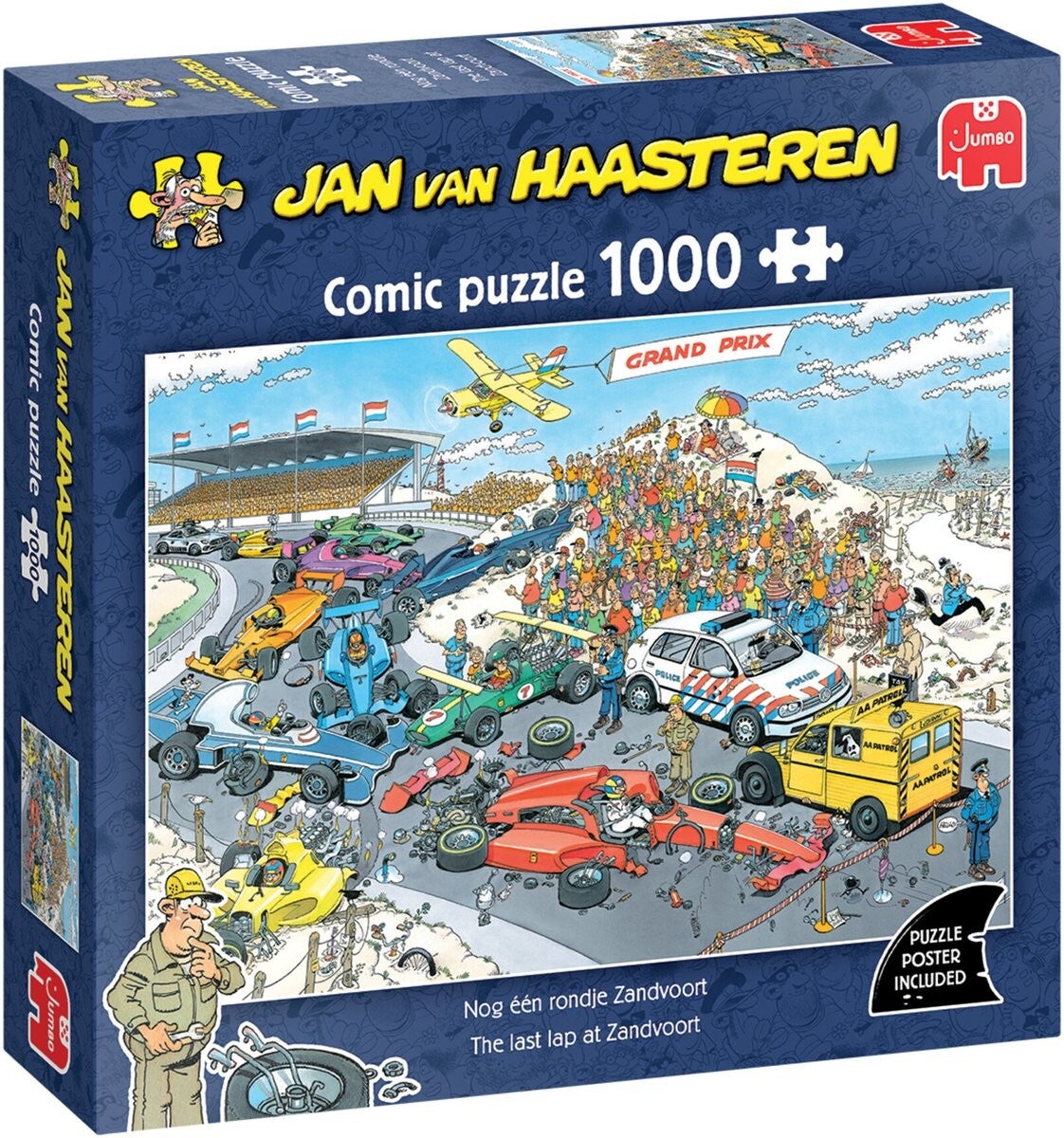 Jan van Haasteren Nog een rondje Zandvoort
