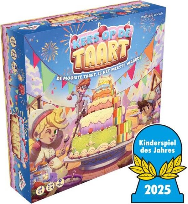 Kers op de Taart Bordspel