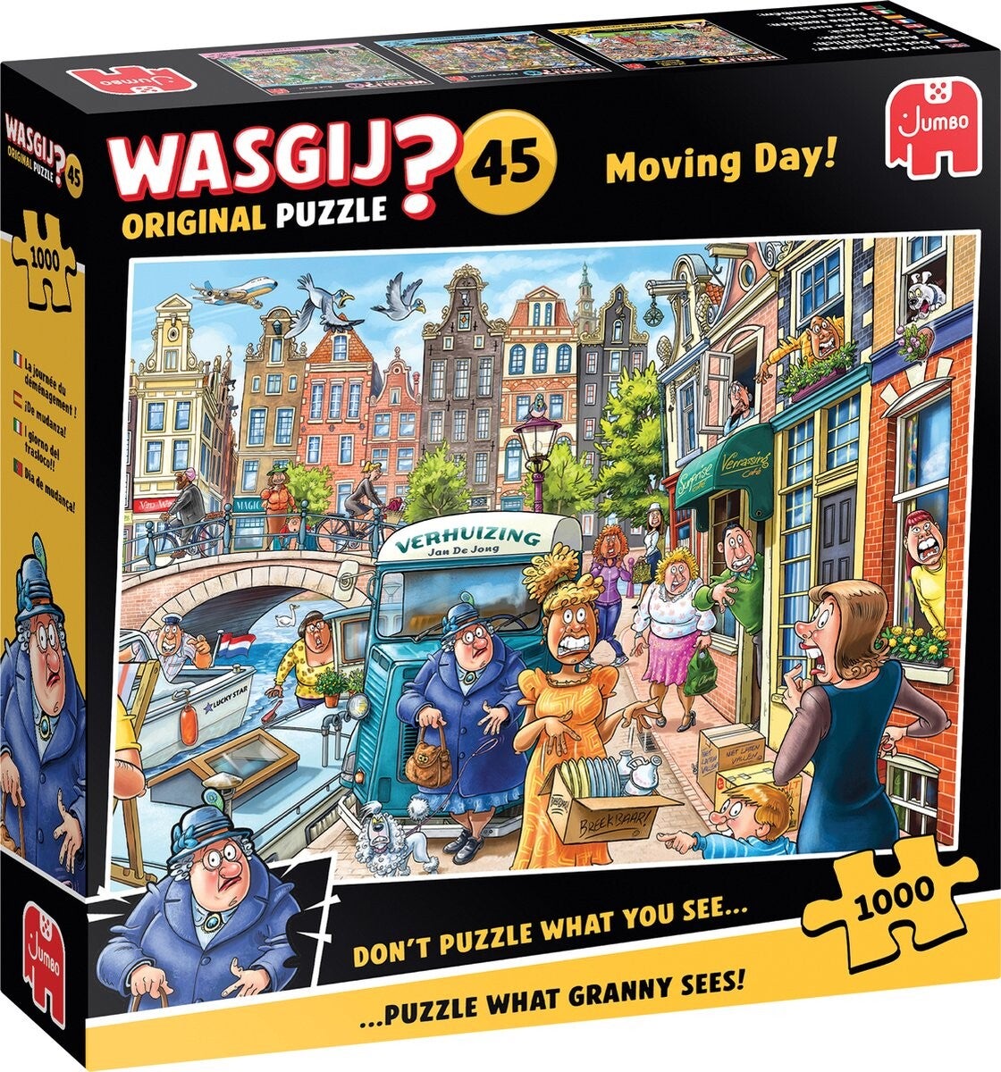 Wasgij Original 45 - Verhuisdag! - 1000 stukjes puzzel