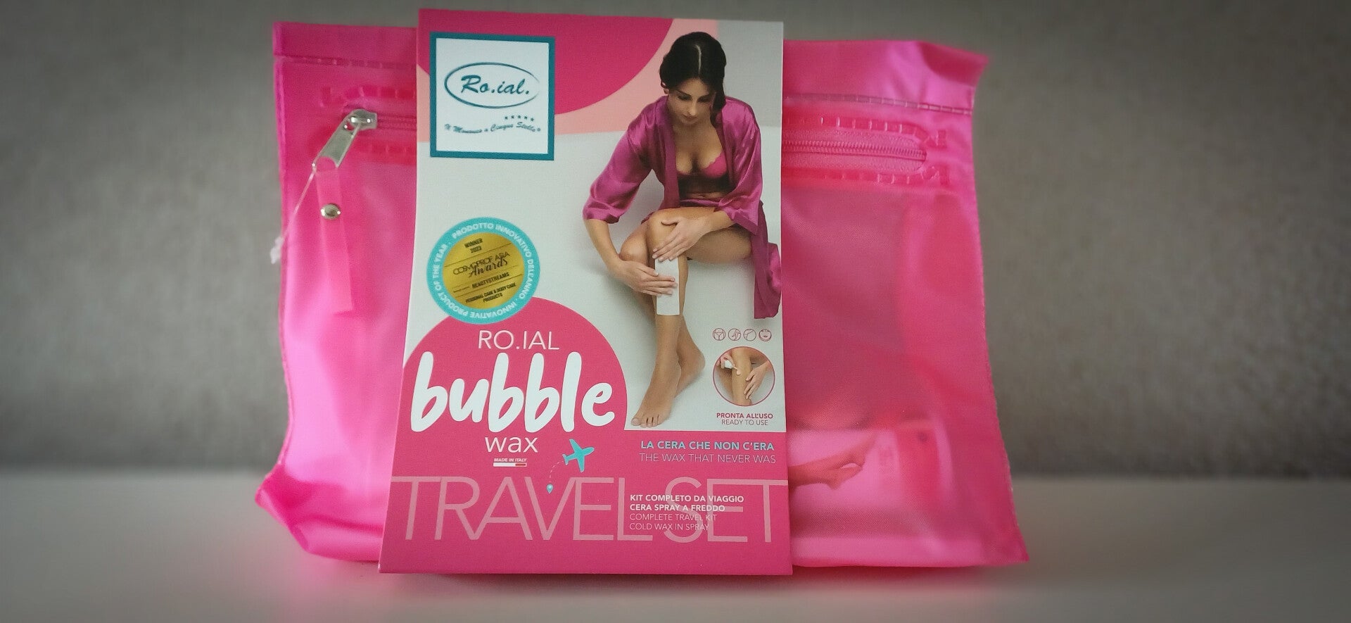 Ro.ial Bubble Wax travelsize wax kit