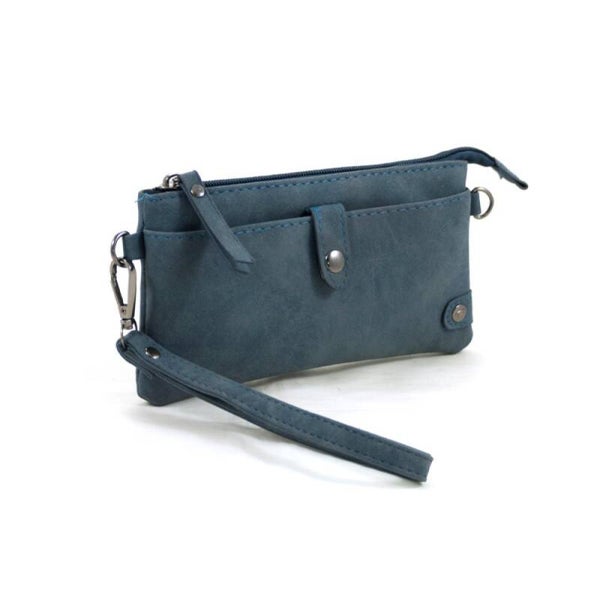 Portemonnee tasje blauw