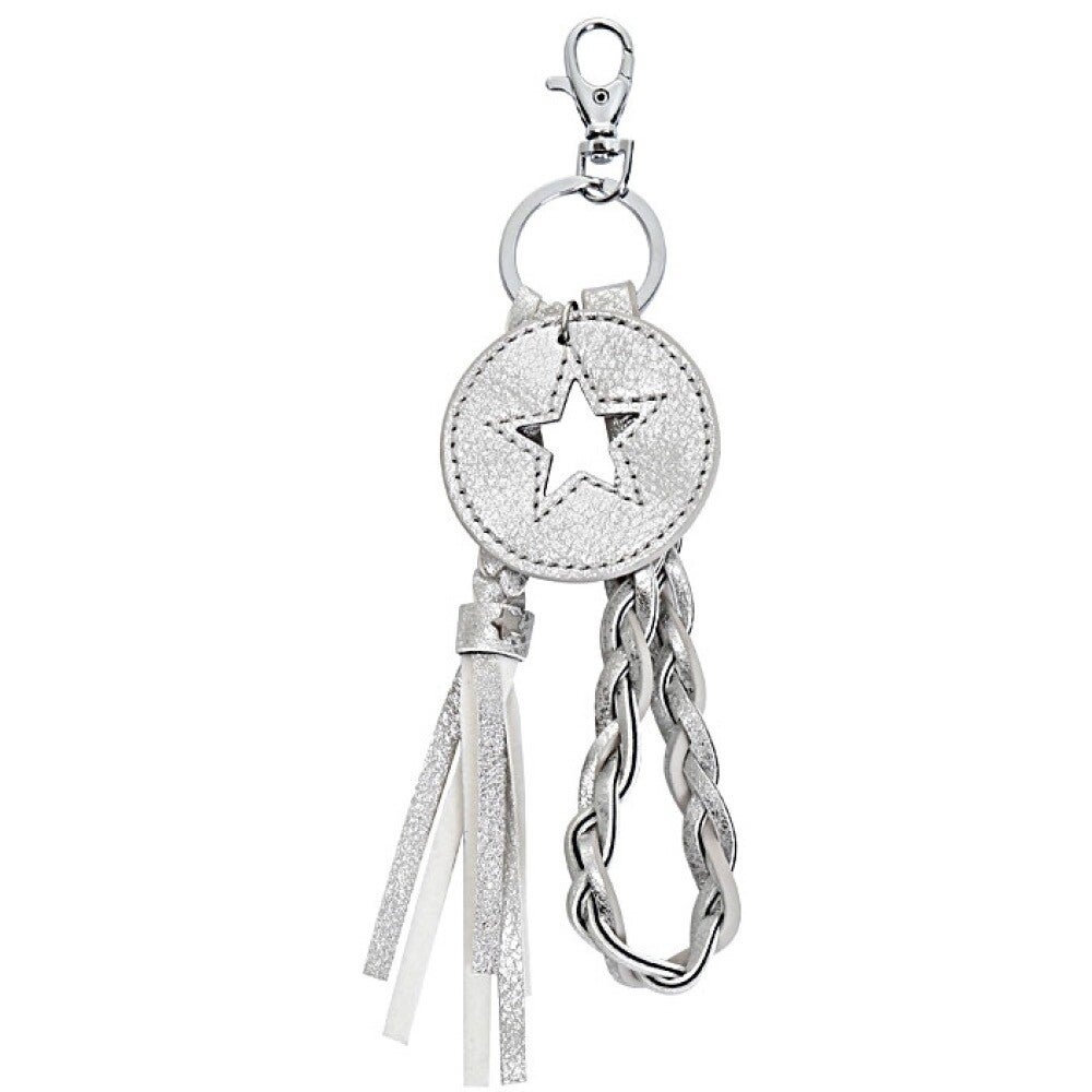 Tassen / sleutelhanger zilver