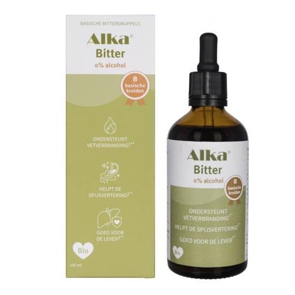 Alka® Bitter 0% alcohol - Basische bitterdruppels
