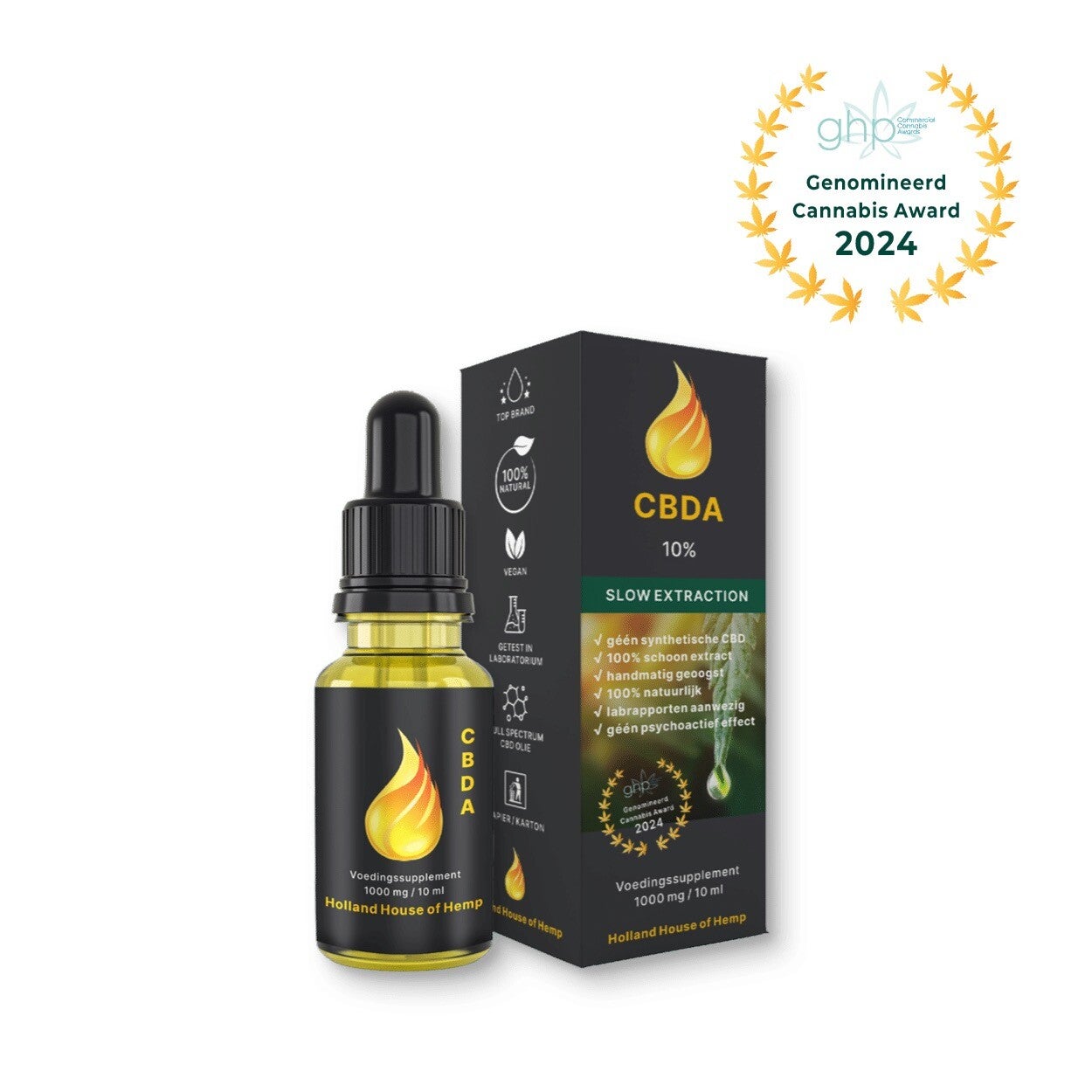 CBDA olie – Holland House of Hemp