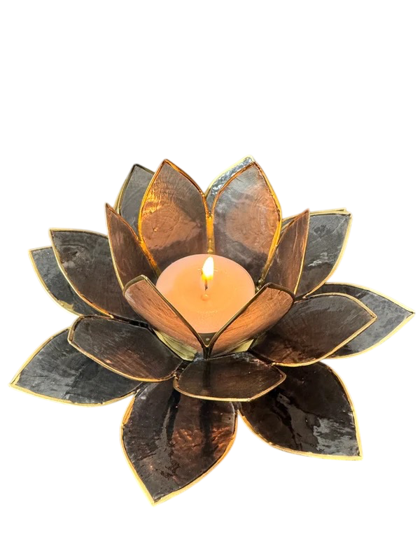 Lotus sfeerlicht zwart