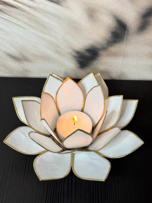 Lotus sfeerlicht wit