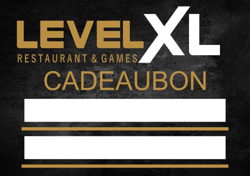 Level XL Cadeaubon