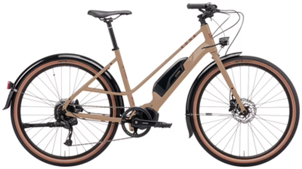 KONA  E Coco  - Electric Bike - Brown