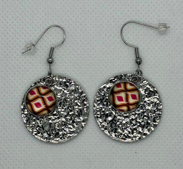 Boucles d'oreilles cabochon