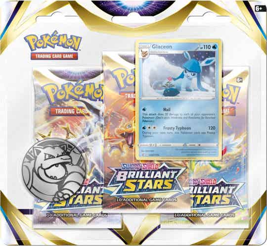 Brilliant Stars || Glaceon 3-Pack Blister