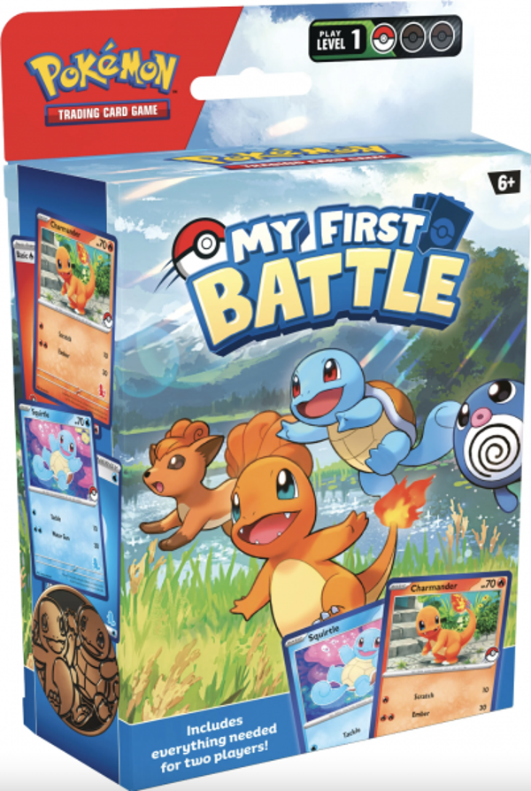 Pokémon || My First Battle - Charmander & Squirtle