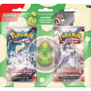 Pokémon || Back to School 2-Pack Eraser Blister Smoliv