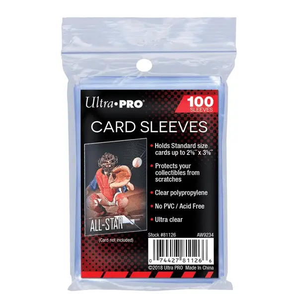 Ultra Pro || Regular Soft Sleeves 100 stuks