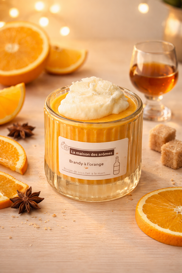 Chandelle brandy à l’orange
