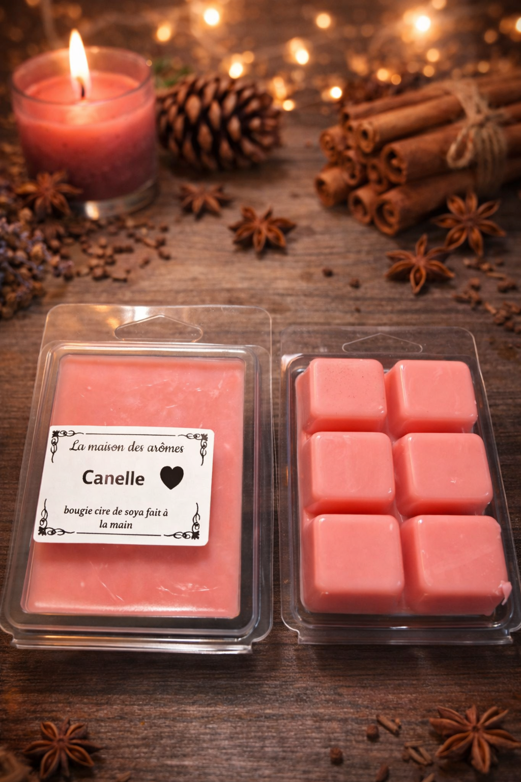 Chandelle à la canelle