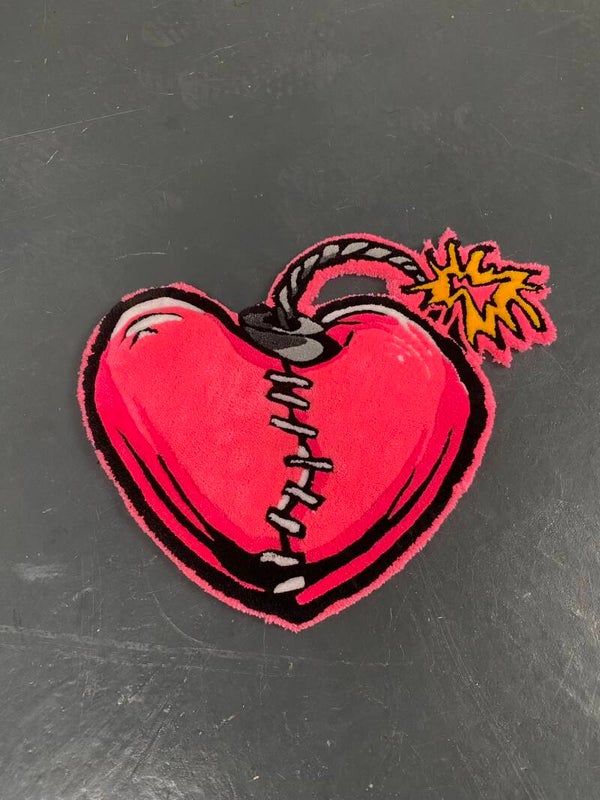 Tapis Custom Bomb Heart