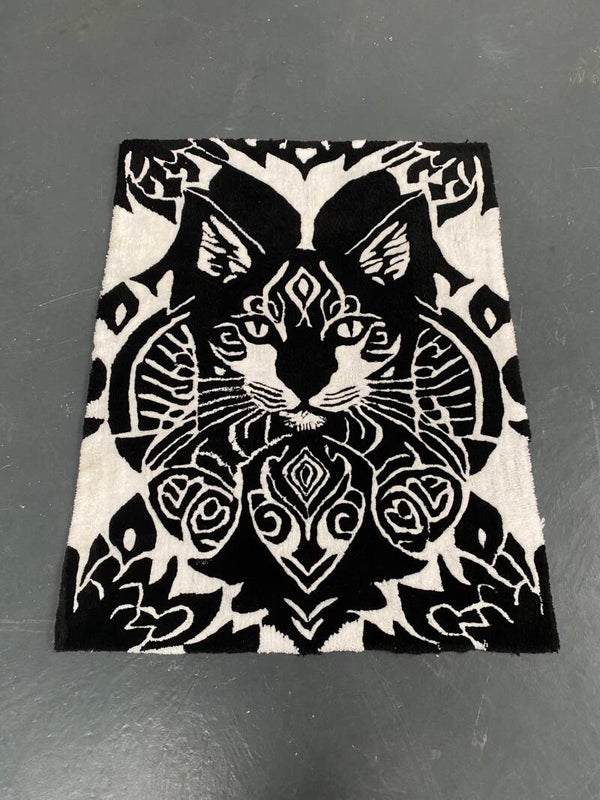 Tapis Custom Tattoo Cat